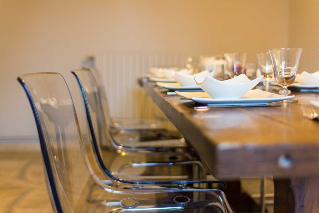 Gîte Le Pré du Roy - 81500 Giroussens - La salle à manger