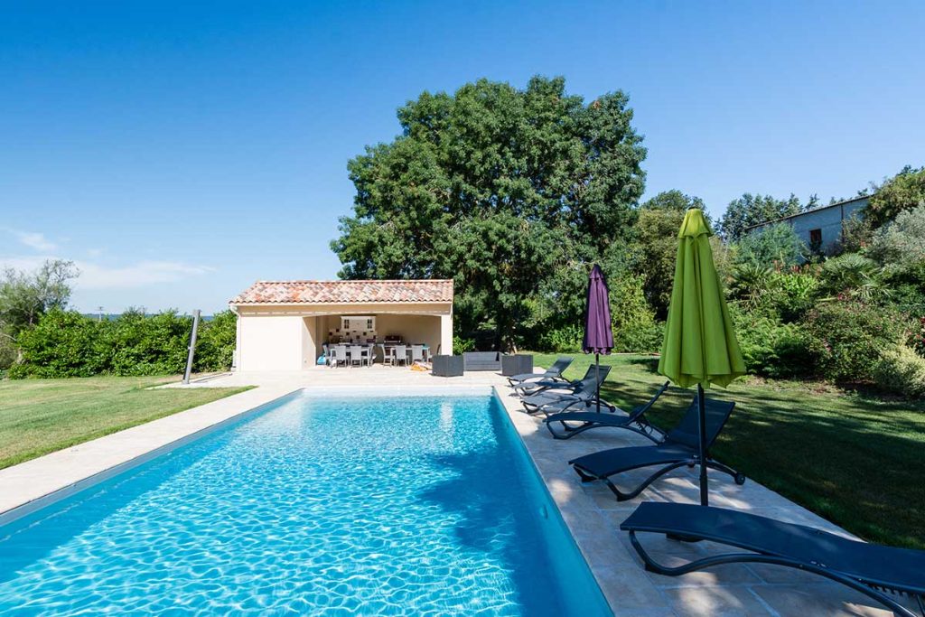 Gîte Le Pré du Roy - 81500 Giroussens - La piscine